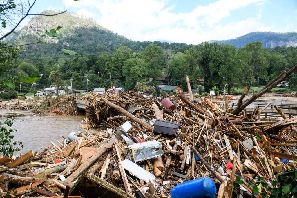 Hurricane Helene Causes Massive Flooding Across Swath Of Western North Carolina